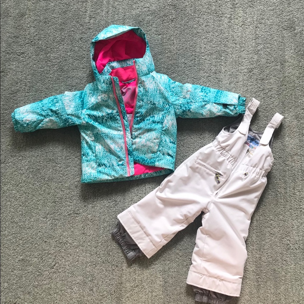 Kids snow pants and jacket. Size 2-3.